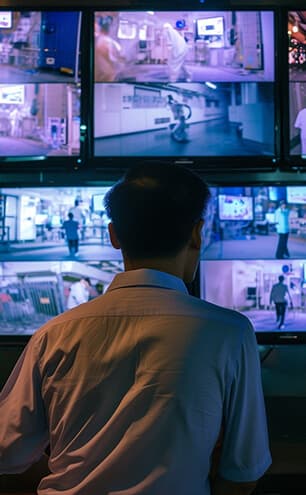 CCTV Operator & Control room